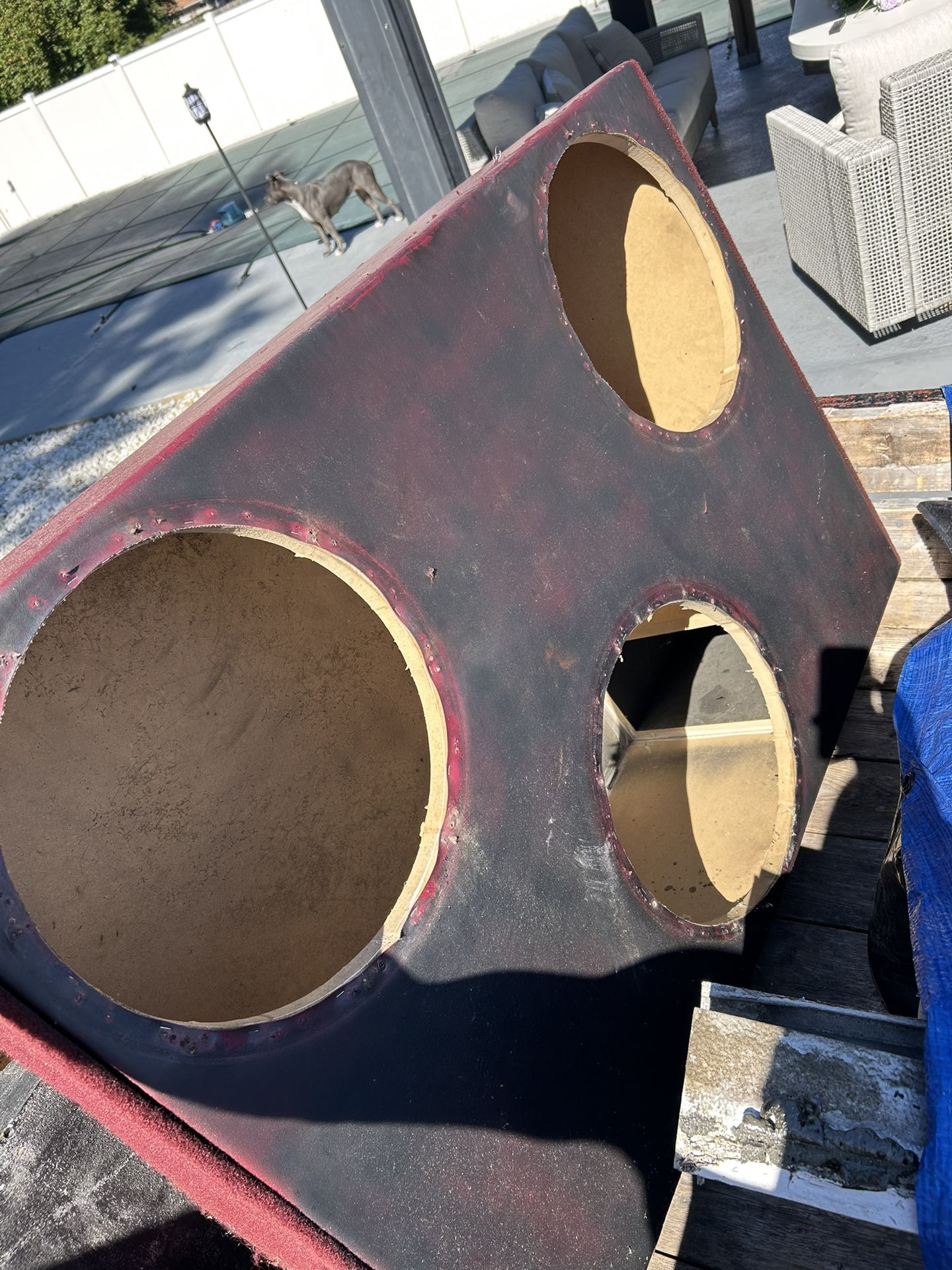 2 15inch Speaker Boxes