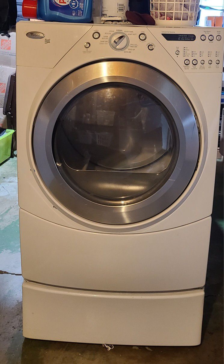 Whirlpool Duet Electric Dryer 