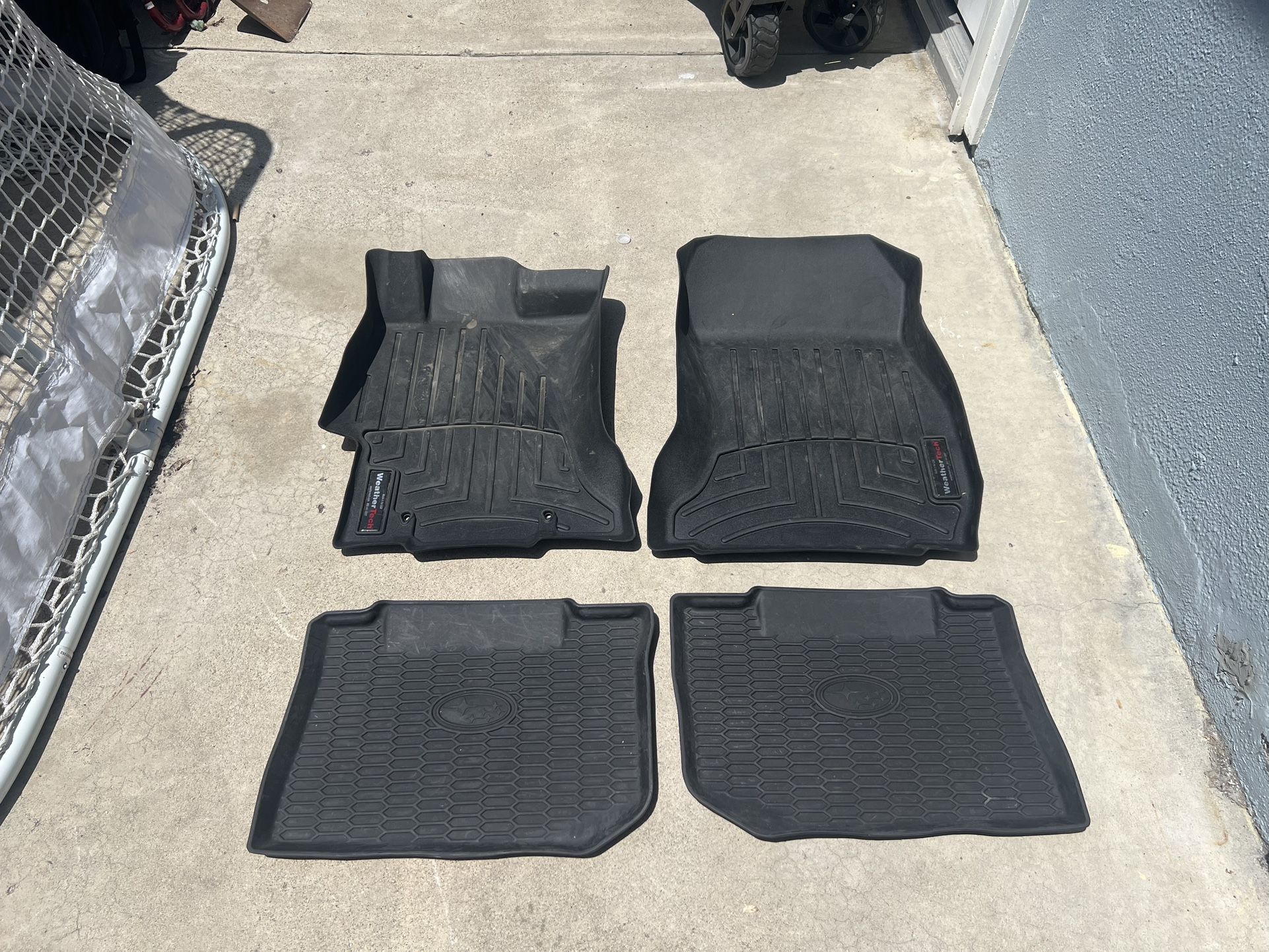 2020 Suburu Wrx WeatherTech Floor Mats
