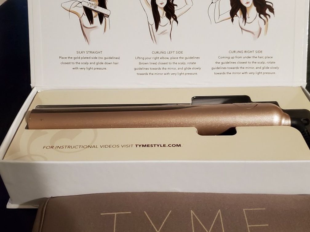 Tyme Curling Iron and Straightener