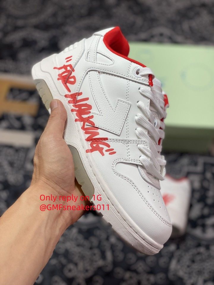 Off-W.hite™ co Virgil Abloh Out Of Office Low-top Leather SneakersOOO 11