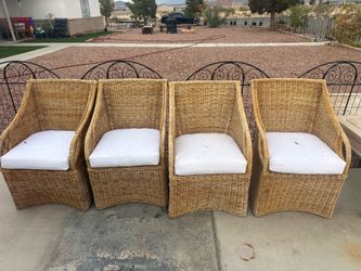 Williams Sonoma Farallon Dining Armchair Set of 4