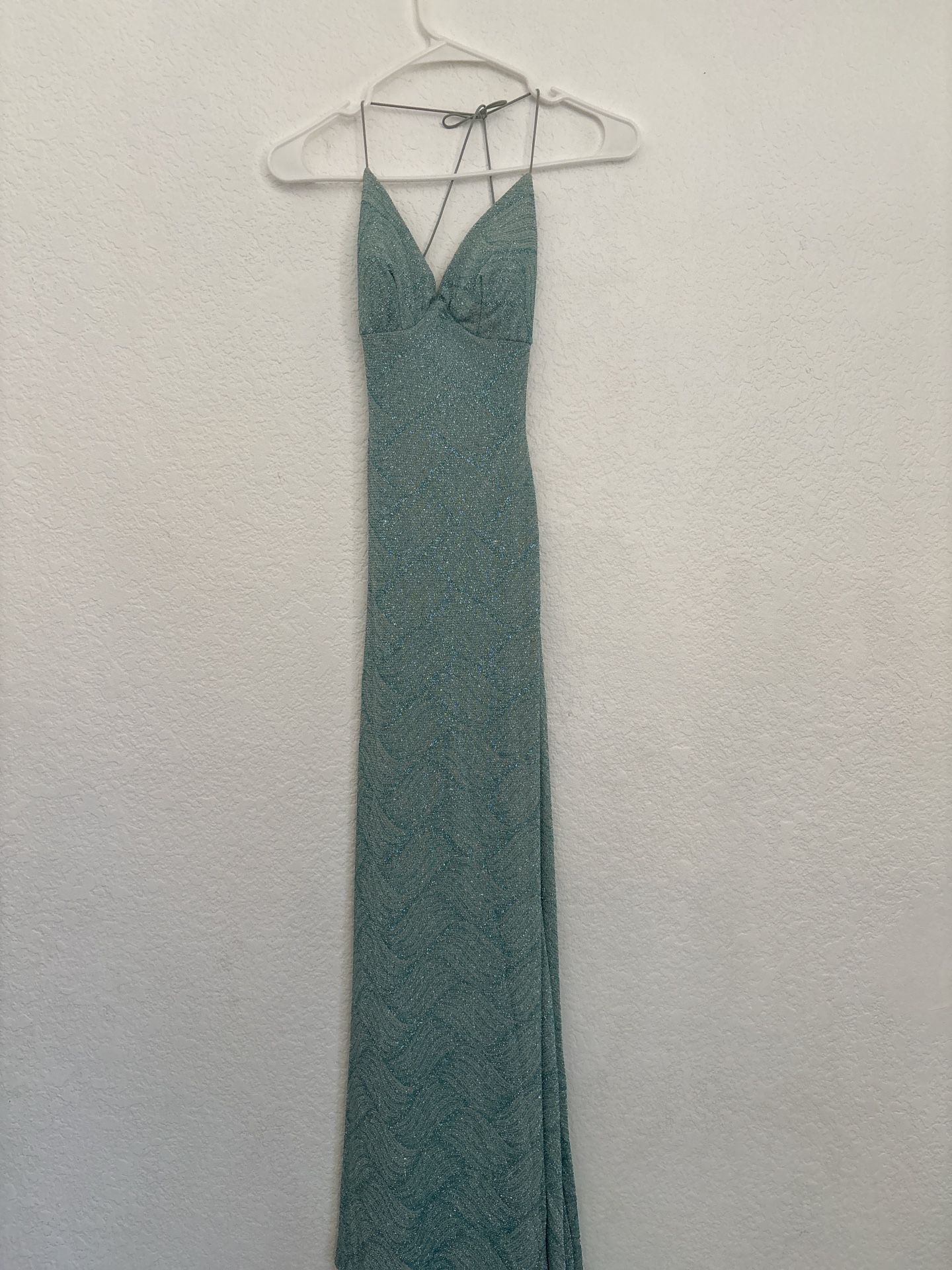 Teal Dress
