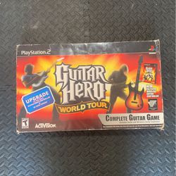 Guitar Hero PlayStation 2 Bundle Controller & Stickers Read Description