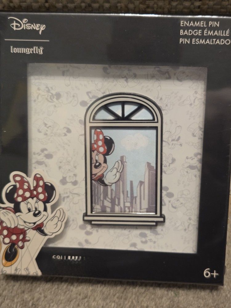 Disney Minnie Mouse EXCLUSIVE LIMITED Lenticular Parade Balloon Metal Enamel Pi