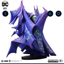 Batman Black and White Statue: Batman #423 Jokerized by Todd Mcfarlane