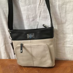 Tinganello, Crossbody , Leather , Bicolor 