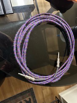 Braided Instrument Cable 1/4 Inch