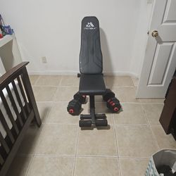 Adjusting Bench + Weights