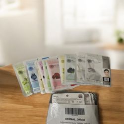DERMAL 21 Combo Pack Made in Korea Facial Mask – 20+ Years of K-Beauty Experience, Premium Quality Korean Sheet Masks for Daily Skincare Routine