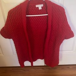 Coldwater Creek Size 10-12 Red