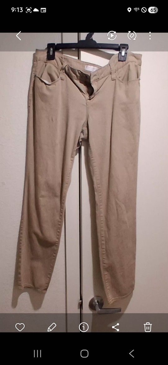 Womens Beige Skinny Stretdh Jeans