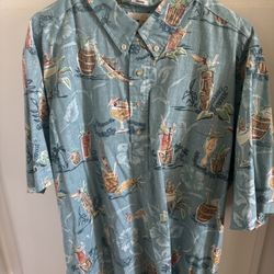 Hawaiian Tiki Drink Reyn Spooner Shirt - Never Been Worn No Tags On It 
