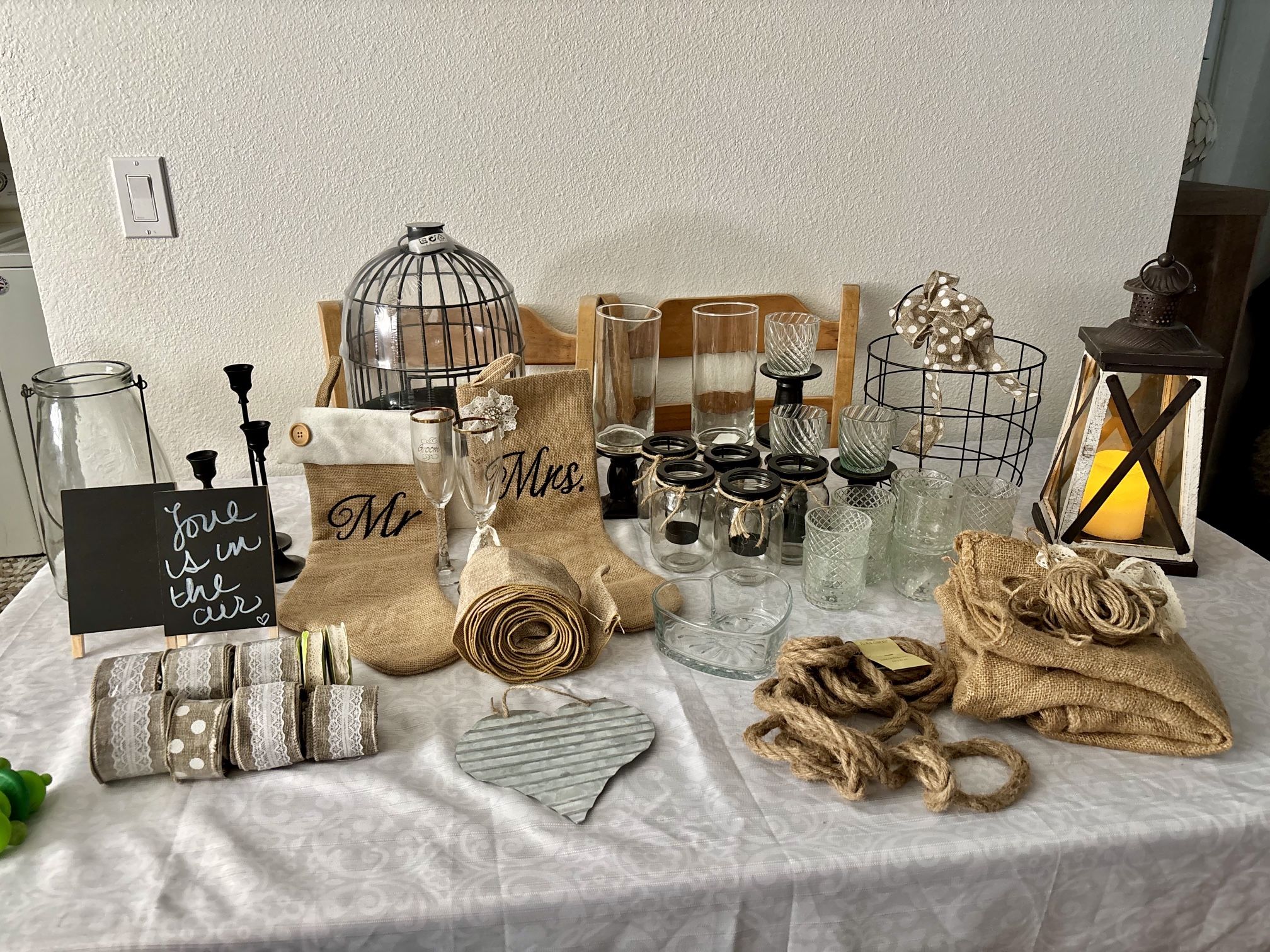 New And Used Wedding Decor