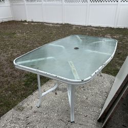 Outdoor Table With Chairs
