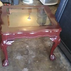 Vintage Side Table 26 Wide 25 Height