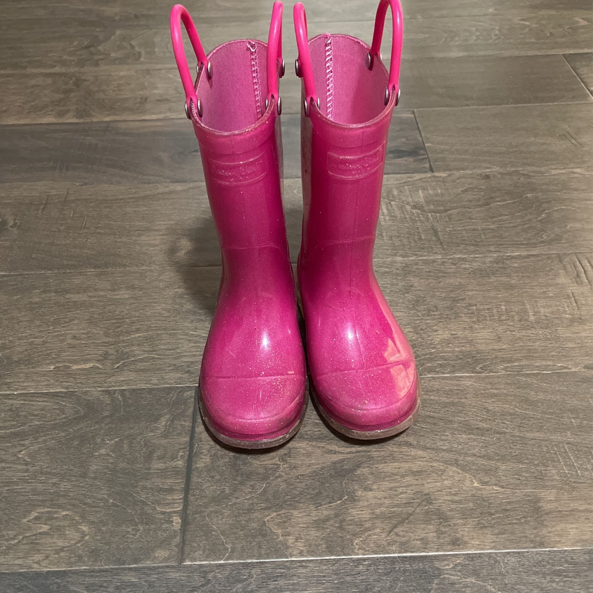 Western Chief Toddler Girl Light-up Rain Boot - Size 8