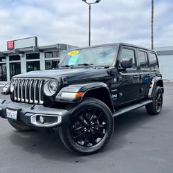 2021 Jeep Wrangler Unlimited 4xe Sahara 4xe Sport Utility 4D