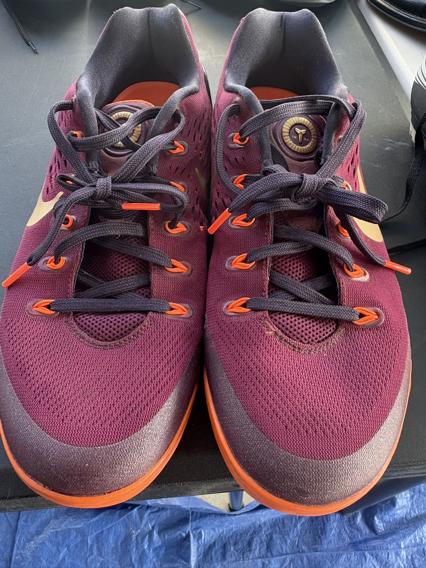 Size 9.5 - Nike Kobe 9 EM Deep Garnet