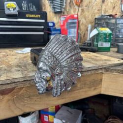 Indian head Receiver Hitch Cover