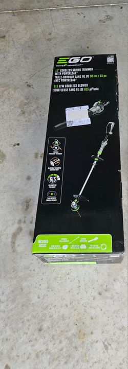 EGO Power Cordless Battery String Trimmer and Leaf Blower Combo Kit