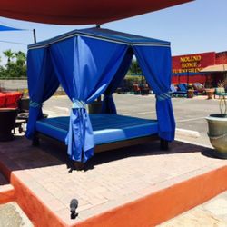 $50 Down - Resort-Style Cabana Beds and Pergolas Today