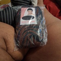 Brand Wig Black And Brown 