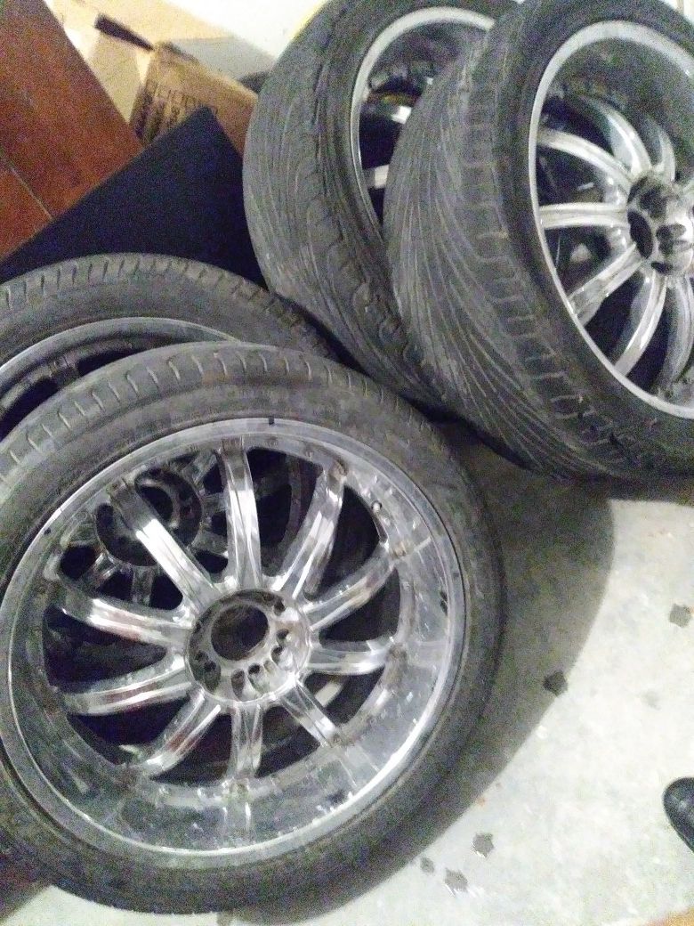 24 in Rims 6 lug universal