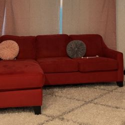 Red Sectional Couch