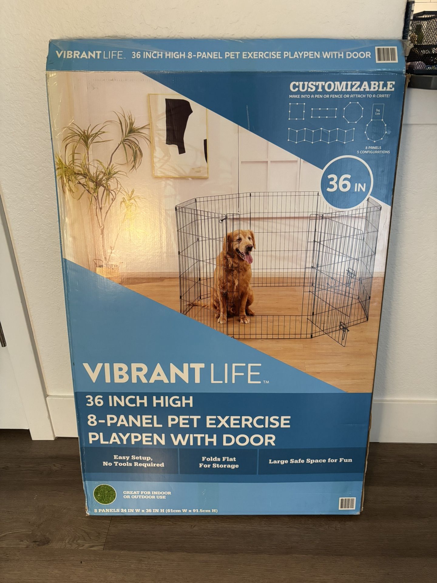 XL Indoor/Outdoor Pet Pen
