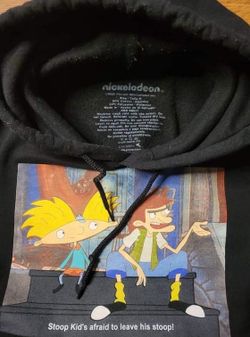 Black, hey Arnold hoodie