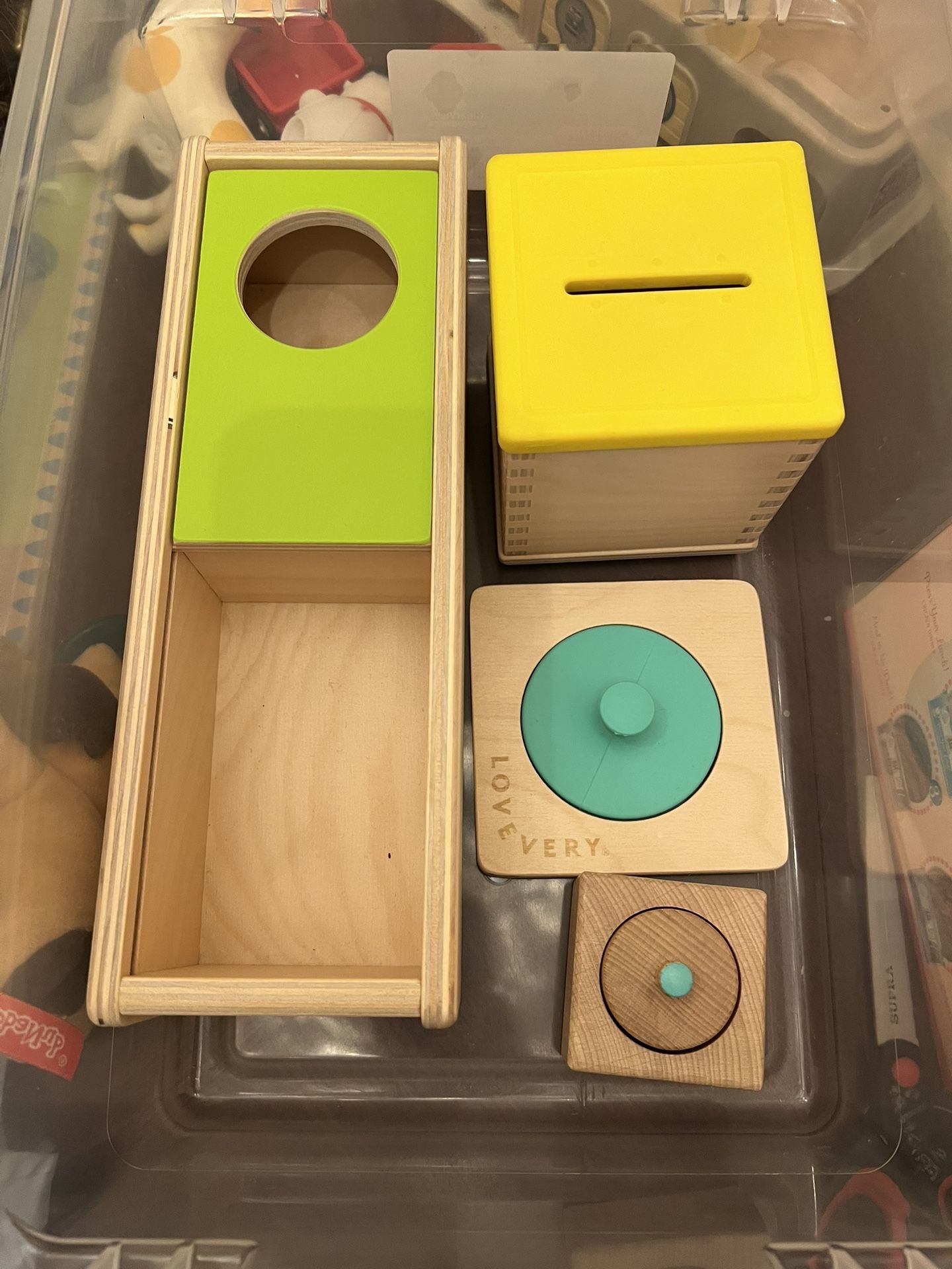 lovevery montessori wooden toys