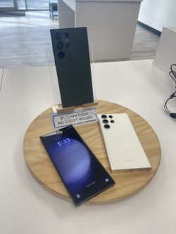 📱Premium Tech at an Affordable Price, Only $1 DOWN! 🤑" Samsung Galaxy S23 Ultra