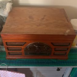 Vinyl Player And With Records As Well