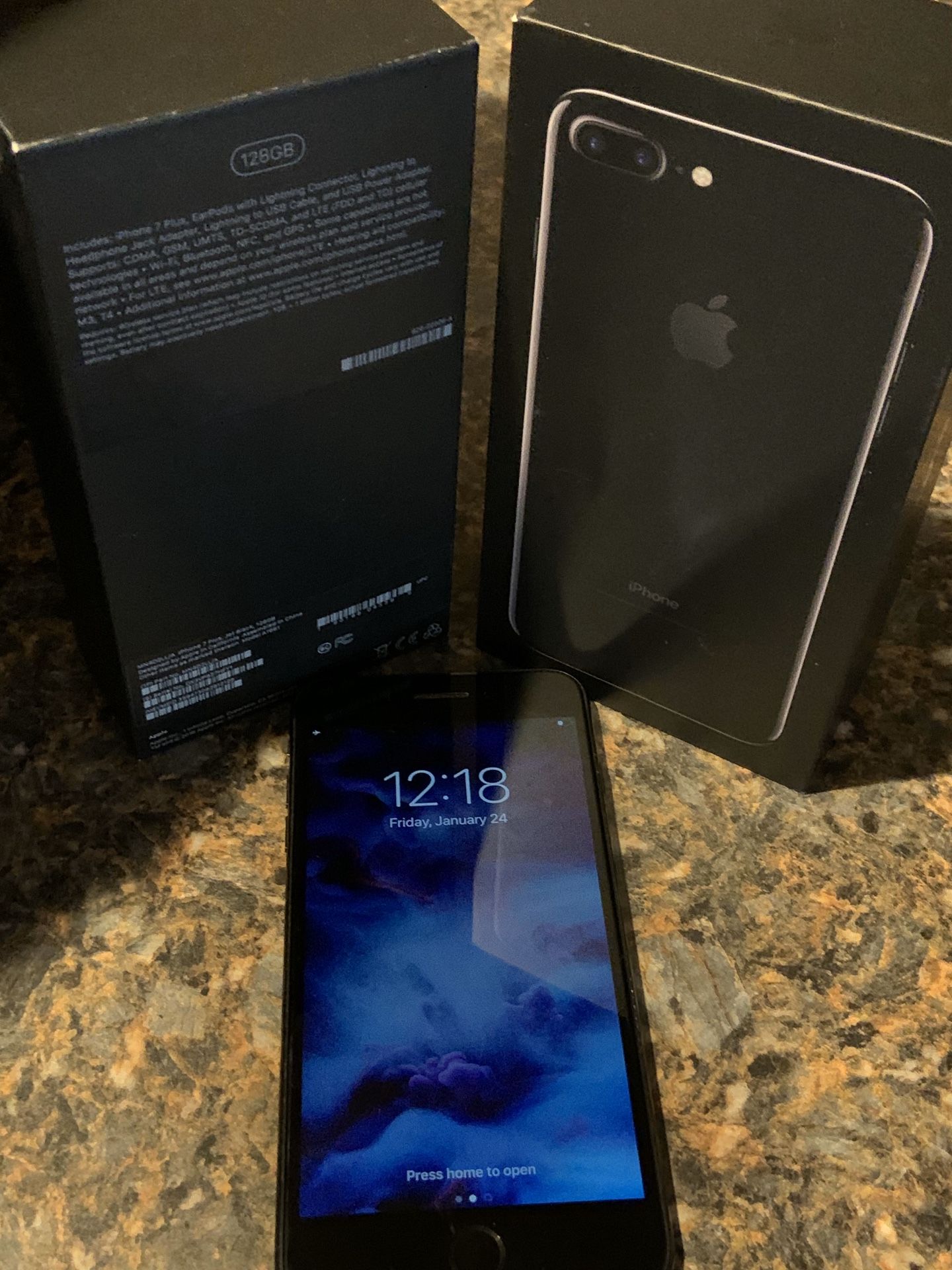 IPhone 7 Plus - Jet Black -128GB