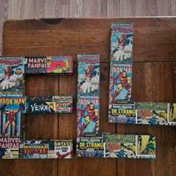 Vintage Marvel Comic Wooden Wall Art - Kinds Room (letters) 