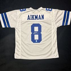 🏈Troy Aikman Autographed Dallas Cowboys Jersey – Size XL -