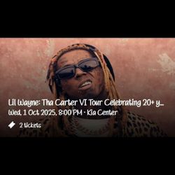 LIL WAYNE TICKETS 