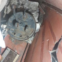 4 Lug Vw Drum With Sindle,brake Shoes,wheel Bearing 