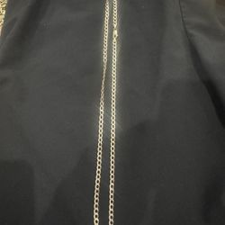 10k Figaro Chain Diamond Cut