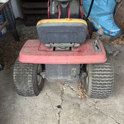 Huskee sit down mower 