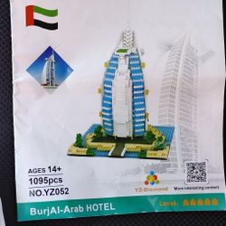 The Burj Al Arab Hotel of Dubai Building Blocks 