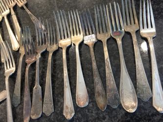 Antique forks from the early 1900s
