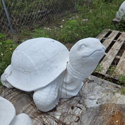 Concrete Turtle Statue