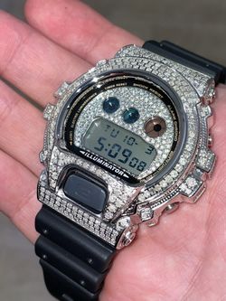 Casio GShock Custom Jeweler Made Real 8.00ct Diamonds New Authentic