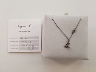 Agnes B Bijoux Pendant Necklace Jewelry Sterling Silver