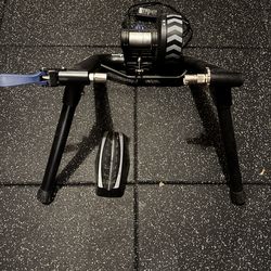 Wahoo KICKR SNAP Smart Trainer + Front Wheel Block – works great