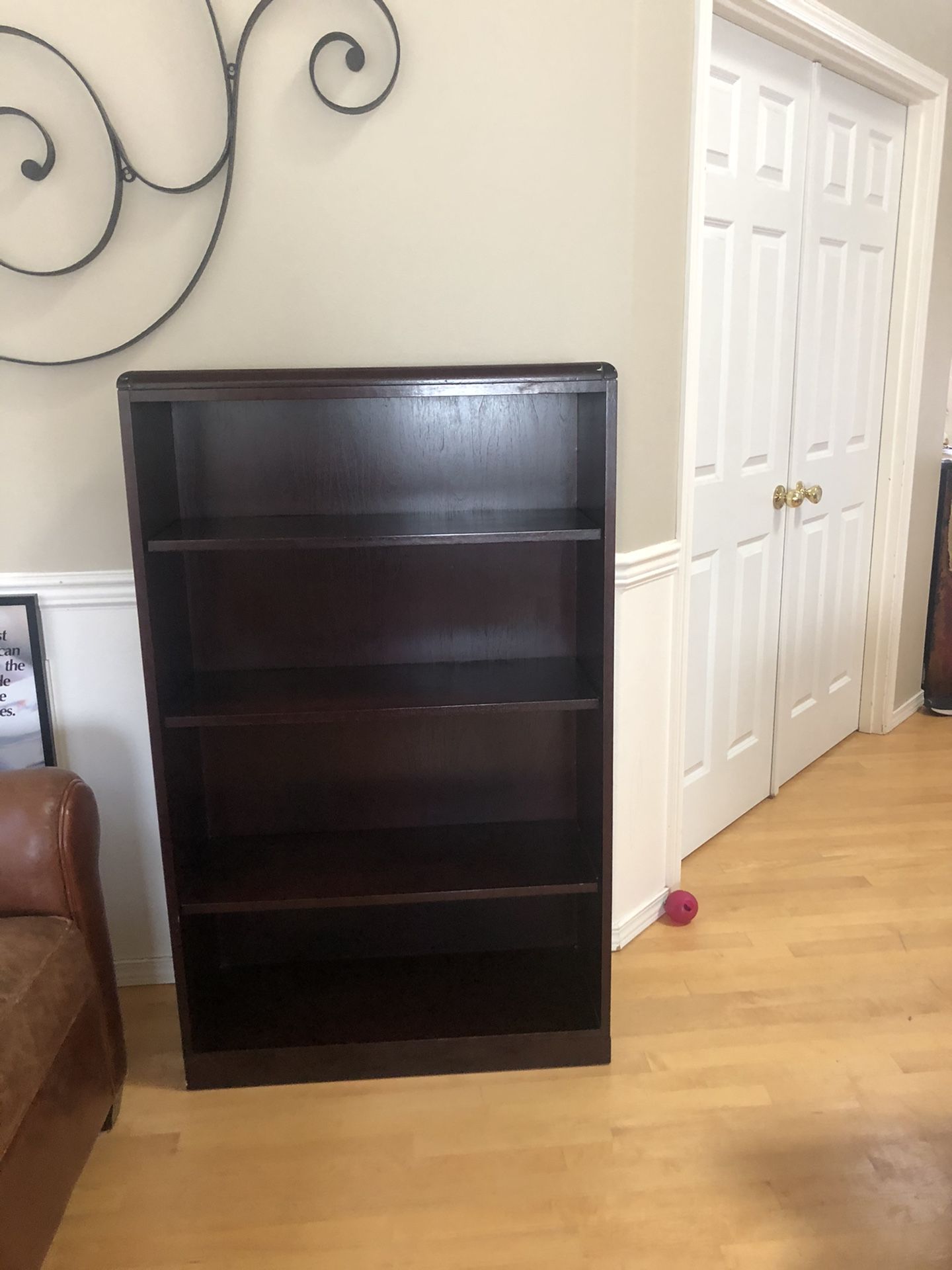 Cherry bookshelf, executive furniture