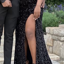 Black Corset Prom Dress