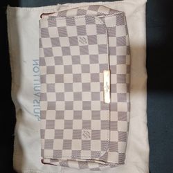 Louis Vuitton Damier Azure Handbag 